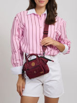 Crossbody Bag Crossbody S Cabaia Red crossbody S-vue-porte