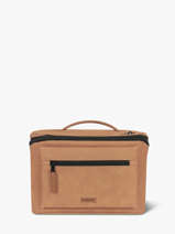 Medium Vanity Bag Cabaia Brown travel VANITY