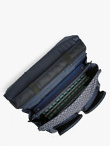 2-compartment Wheeled Satchel Tann