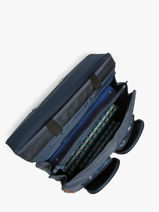 2-compartment Wheeled Satchel Tann