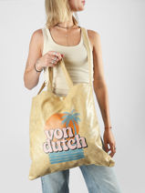 Shoulder Bag Bags Von dutch Gold bags OPEN-vue-porte