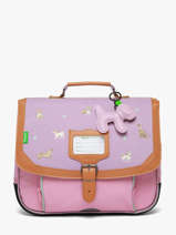 1 Compartment Satchel Tann