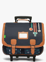 Cartable � Roulettes 2 Compartiments Tann