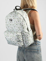 Sac � Dos 1 Compartiment Vans Vert backpack VN000H4W-vue-porte