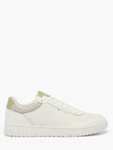 Sneakers En Cuir Tommy hilfiger Blanc men 5868YBL