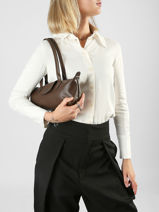 Longchamp Le pliage xtra Hobo bag Brown-vue-porte