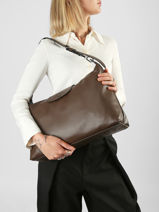 Longchamp Le pliage xtra Besaces Marron-vue-porte