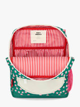 Backpack Hello hossy Green cool kids S6-vue-porte