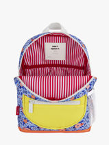 Backpack Hello hossy Violet cool kids PO6-vue-porte