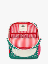 Backpack Hello hossy Green cool kids PS25-vue-porte