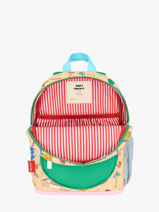 Sac � Dos Hello hossy Marron cool kids PO25-vue-porte
