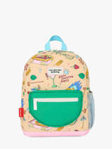 Backpack Hello hossy Brown cool kids PO25