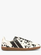 Sneakers En Cuir Caval Beige women BAPULS97