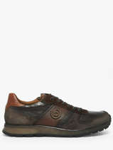 Sneakers En Cuir Bugatti Gris men 331APA04