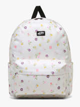 1 Compartment Backpack Vans White backpack VN000H4W