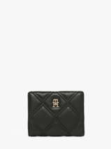 Wallet Tommy hilfiger Black th feminine  AW18701