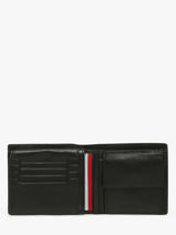 Portefeuille Cuir Tommy hilfiger Noir th soho AM14503-vue-porte