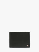Coin Purse Leather Tommy hilfiger Black eton AM00651