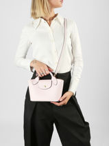 Longchamp Epure Messenger bag Pink-vue-porte