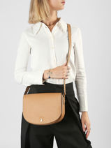 Longchamp Epure Messenger bag Beige-vue-porte