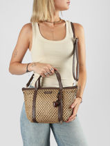 Sac � Main St Tropez Miniprix Beige st tropez C1100-vue-porte