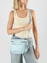 Belt Bag Miniprix Blue sangle Z83047-vue-porte