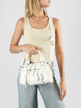 Sac Port� Main Victoire Miniprix Blanc victoire 1-vue-porte