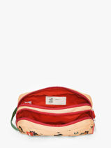 2-compartment Pouch Cool Kids Hello hossy Brown cool kids P-vue-porte