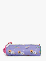 Trousse 1 Compartiment Cool Kids Hello hossy Violet cool kids P