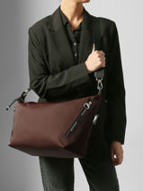 Longchamp Le pliage energy Sacs port� travers Marron-vue-porte