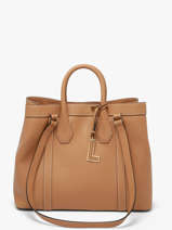 Shoulder Bag Belleville Leather Lancel Brown belleville A14269