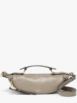 Sac Bandouli�re S Origami Cuir Lancel Beige origami A12527