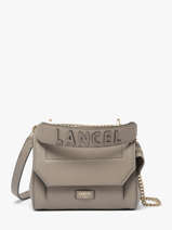 Top Handle S Ninon Leather Lancel Beige ninon A09221