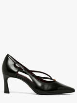 Escarpins � Talon En Cuir Tamaris Noir women 47