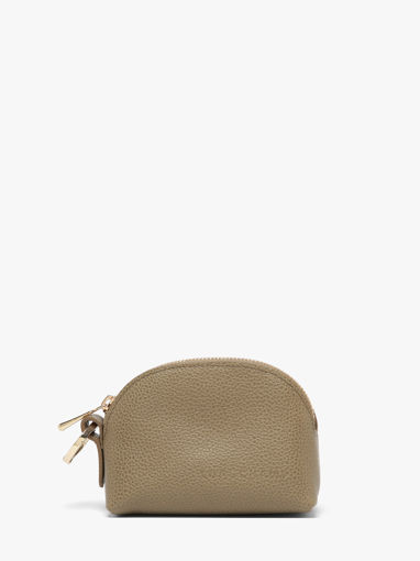 Longchamp Le foulonn� Coin purse Green
