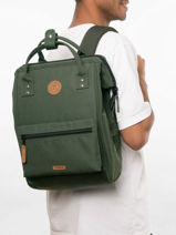 Adventurer Large - Sac � Dos  Cabaia Vert adventurer L-vue-porte