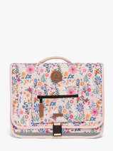 Cartable 1 Compartiment Cabaia Rose school S