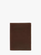 Portefeuille Cuir Etrier Marron oil EOIL748