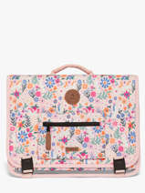 Cartable 2 Compartiments Cabaia Rose school M