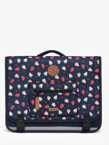 Cartable 2 Compartiments Cabaia Bleu school M
