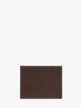 Card Holder Leather Etrier Brown oil EOIL5021