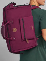 Sac De Voyage Cabine Sac � Dos Travel Cabaia Rouge travel DUFFV2-vue-porte