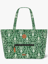 A4 Size Shoulder Bag Adventurer Recycled Polyester Cabaia Green adventurer TOTEBAGL
