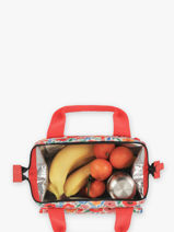 Lunch Bag Cabaia Red lunch LUNCHBAG-vue-porte