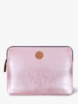 Laptop Cover With 16" Laptop Sleeve Cabaia Pink accessoire SLEEVE16