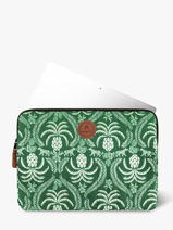 Housse Ordinateur Pc 14" Cabaia Vert accessoire SLEEVE14-vue-porte
