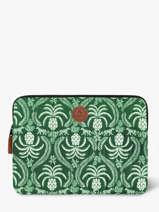 Laptop Cover With 16" Laptop Sleeve Cabaia Green accessoire SLEEVE16