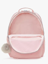 Sac � Dos 2 Compartiments + Pc 15" Kipling Rose back to school KI4275-vue-porte