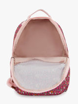 Sac � Dos 2 Compartiments + Pc 15" Kipling Rose back to school KI5816-vue-porte