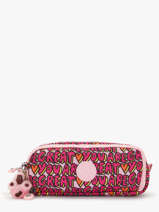 3-compartment Pouch Back To School Kipling Pink back to school KI3560